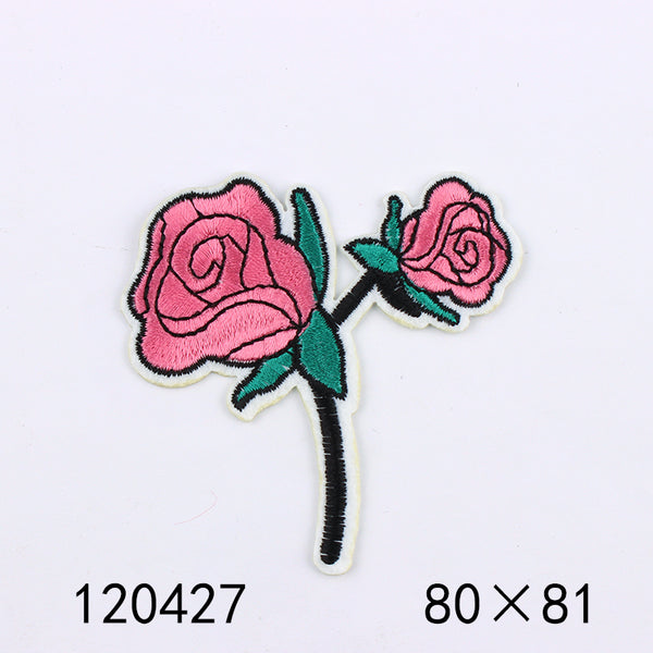 Roses Embroidery Patches
