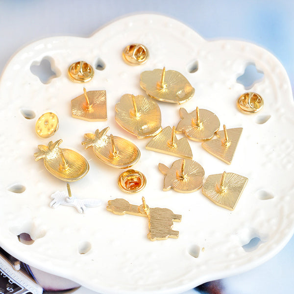 Cartoon Women Button Pins