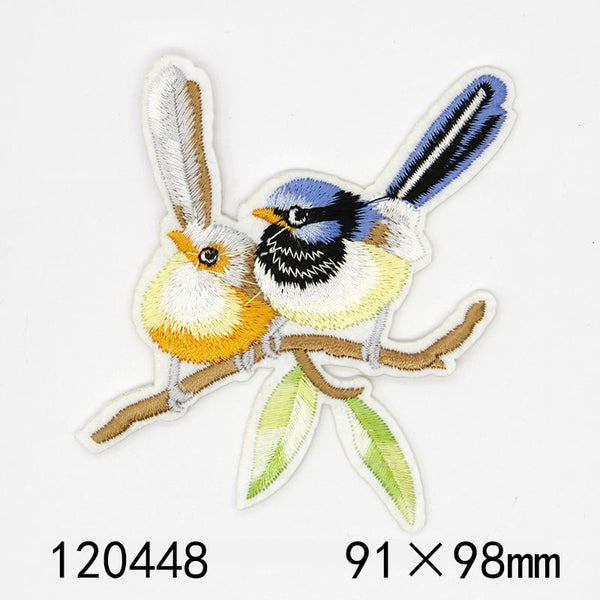 Colorful  Birds Patches