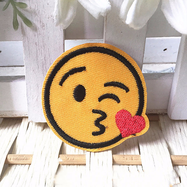 Emoji Embroidery Patches
