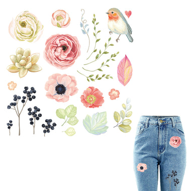 Cartoon Flower Patches