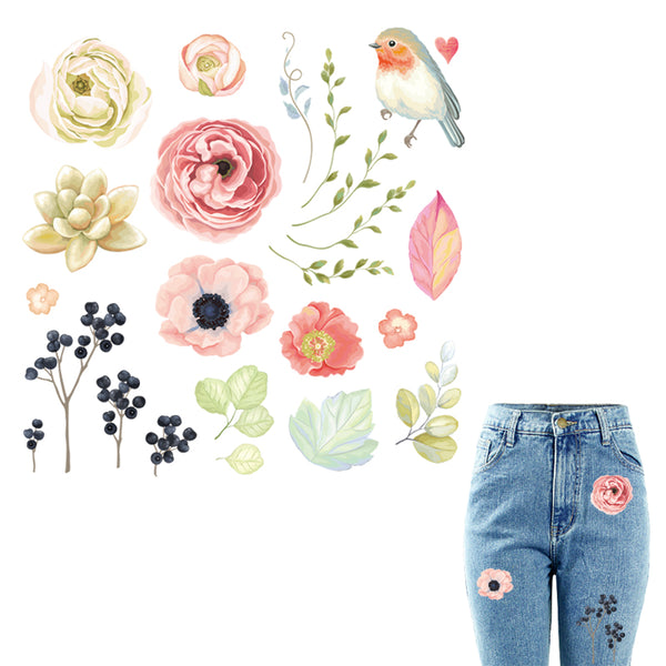 Cartoon Flower Patches