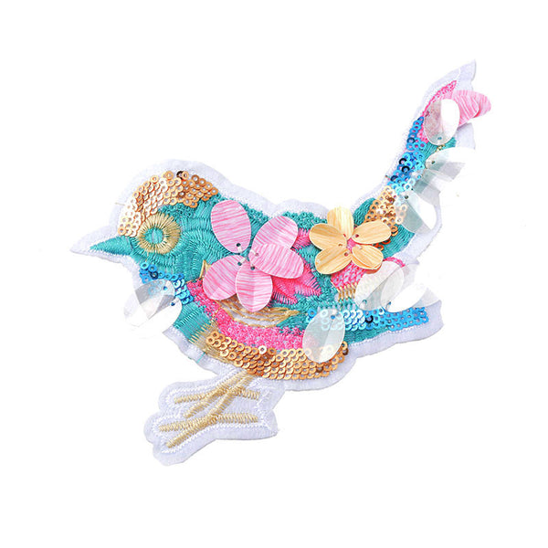 Bird Embroidered Patch