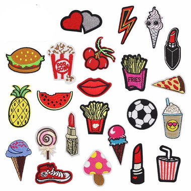 Random Styles Embroidered Patches