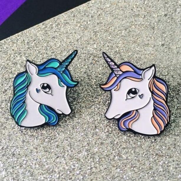 Cute Unicorn Button Pins