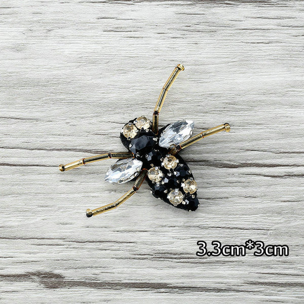 Lovely Rhinestone Beads Patches