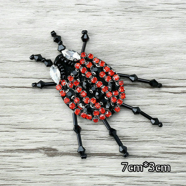 Lovely Rhinestone Beads Patches