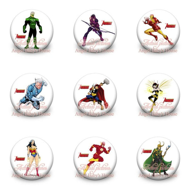 Avengers Button Badges