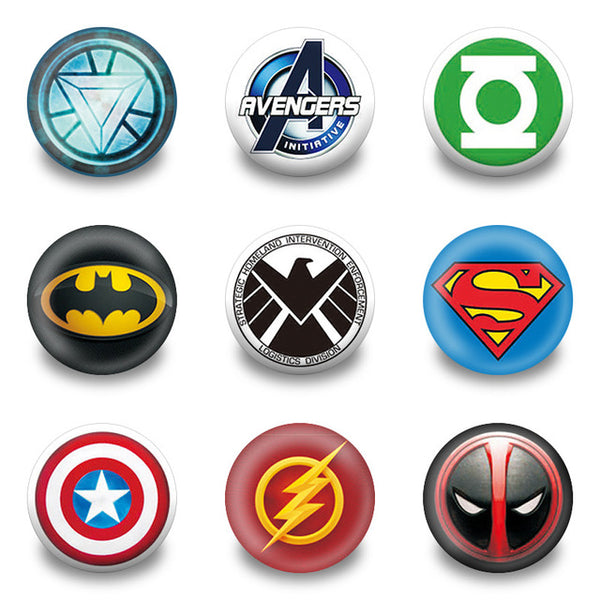Avengers Button Badges