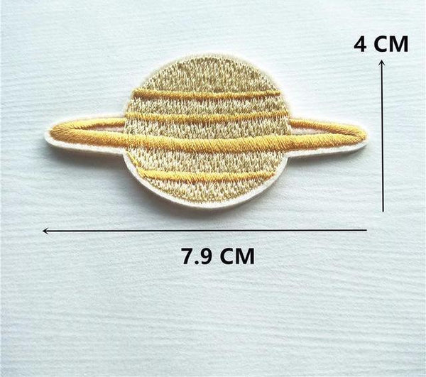 Astronaut Planet Patches