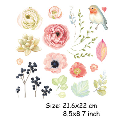 Cartoon Flower Patches