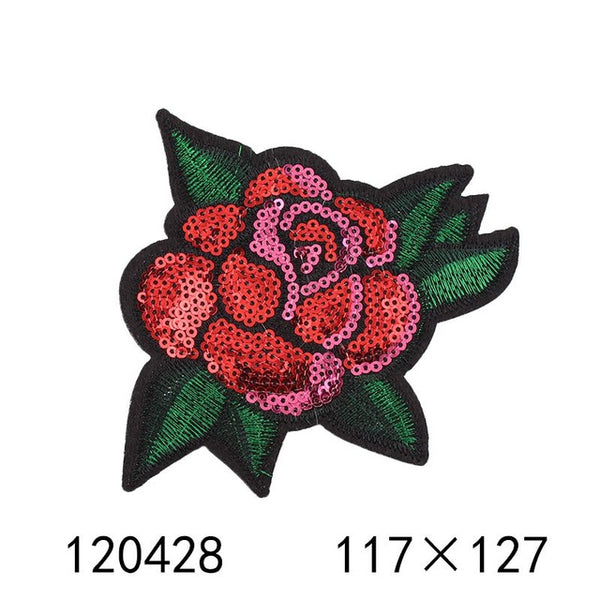 Roses Embroidery Patches