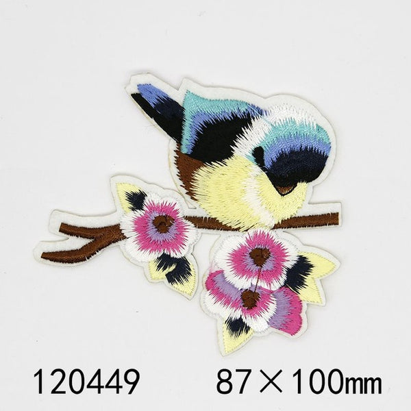 Colorful  Birds Patches