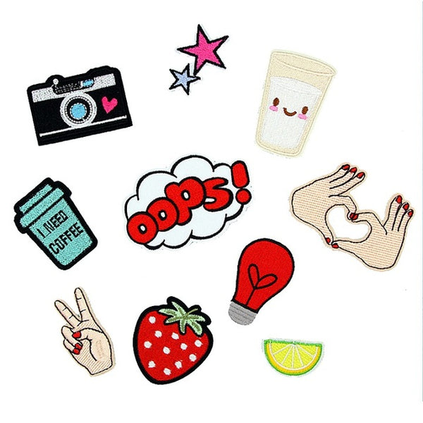 Awesome Fabric Sewing Patches