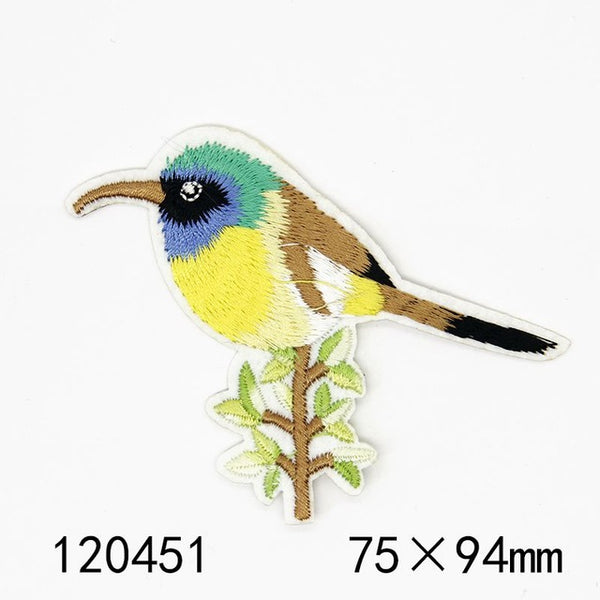 Colorful  Birds Patches