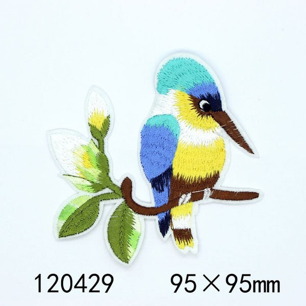 Colorful  Birds Patches