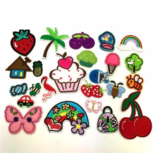 Random Styles Embroidered Patches