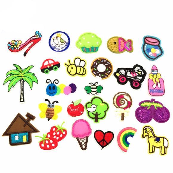 Random Styles Embroidered Patches