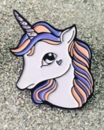 Cute Unicorn Button Pins